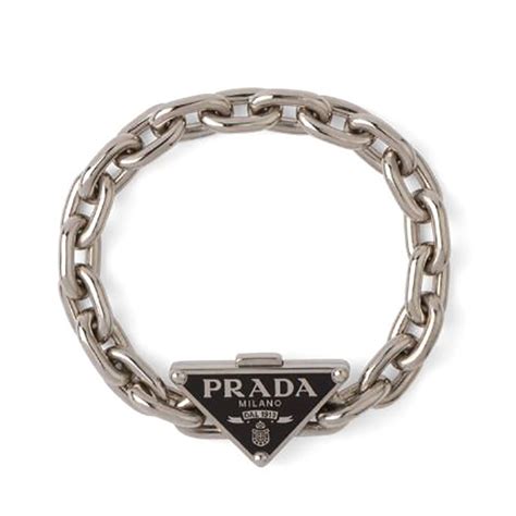 prada bracelet silver|farfetch prada bracelet.